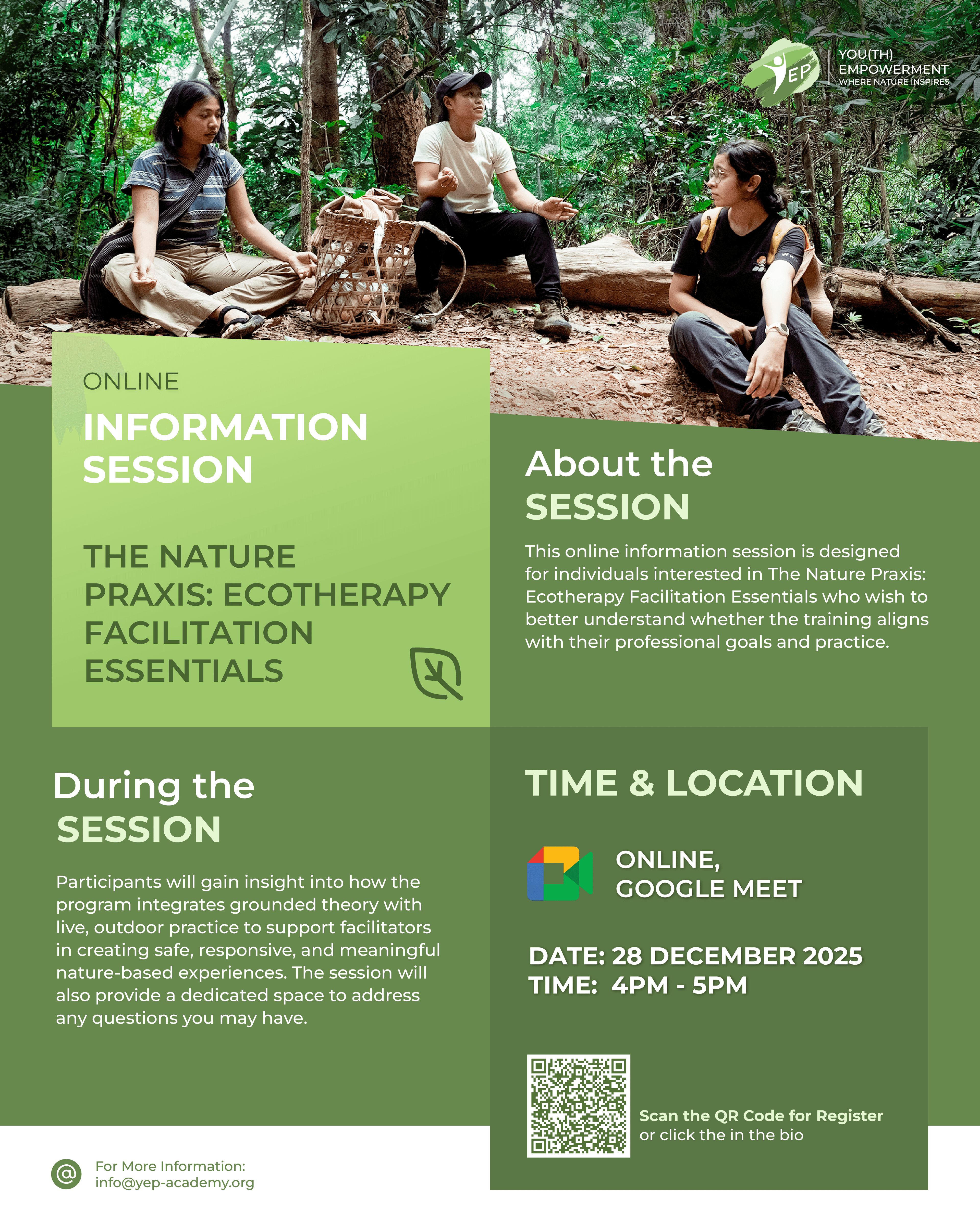 Information Session - The Nature Praxis: Ecotherapy Facilitation Essentials